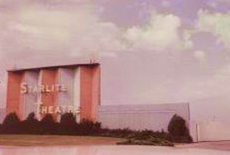 Starlite Drive-In Theatre - Old Photo From Driveinsdotcom (newer photo)